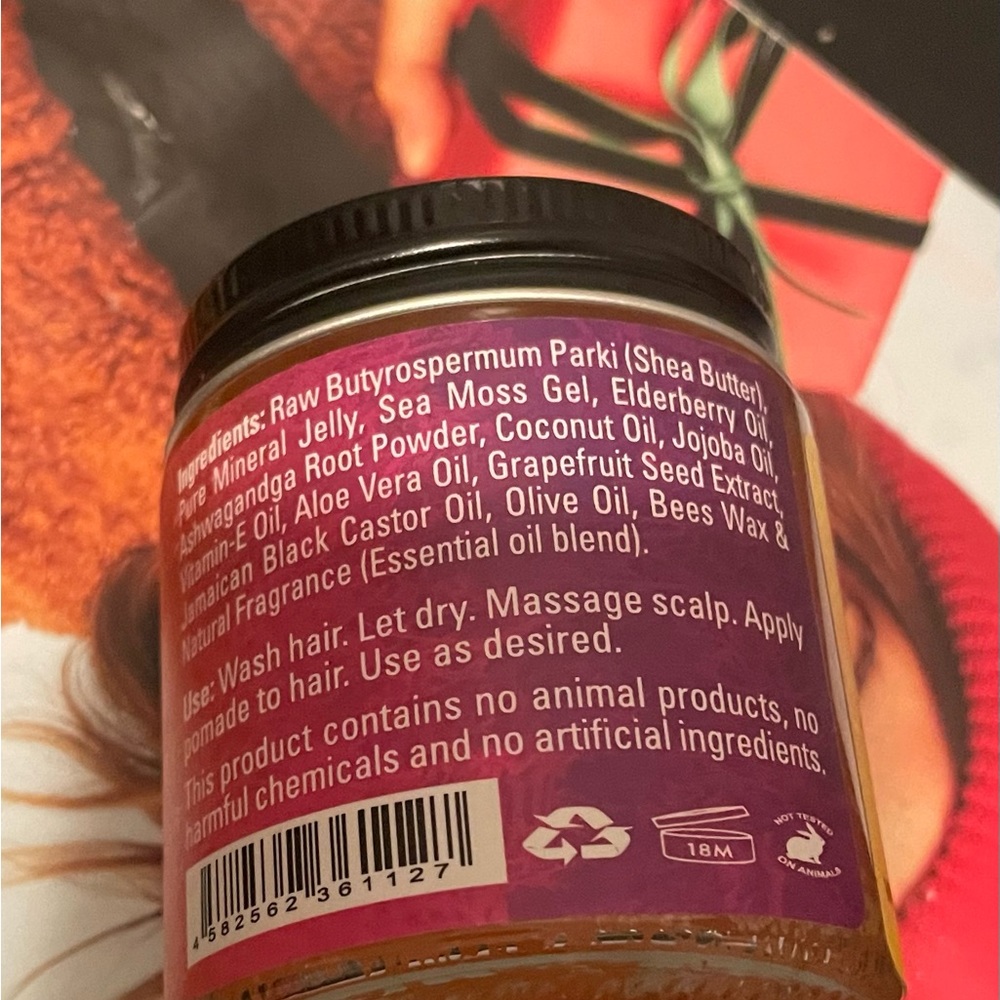 sea moss with elderberry hair pomade - Picture 5 of 5